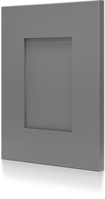 Sample - Gray Shaker - Craft Cabinetry