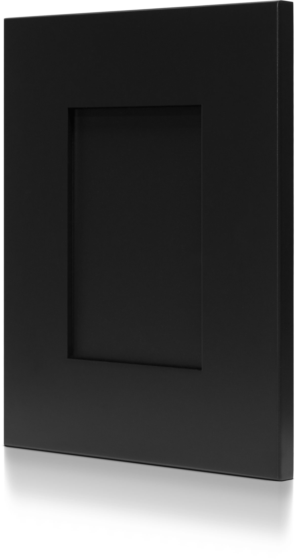 Sample - Black Shaker - Craft Cabinetry