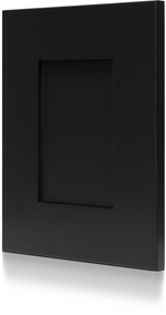 Sample - Black Shaker - Craft Cabinetry