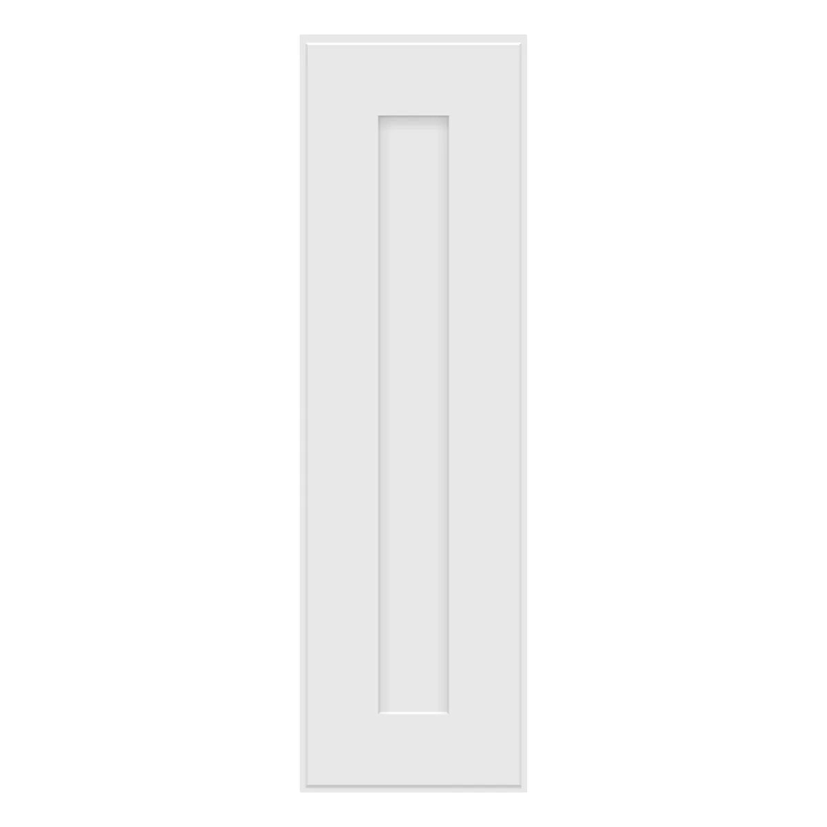 White Shaker 9"W x 30"H Wall Cabinet