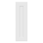 White Shaker 9"W x 30"H Wall Cabinet